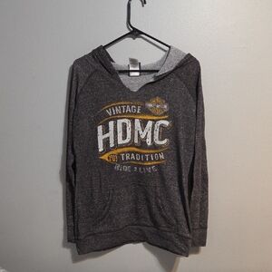Gray HDMC Graphic Hoodie